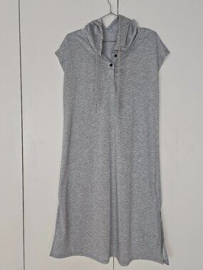 Lightweight Hooded Gray Dress